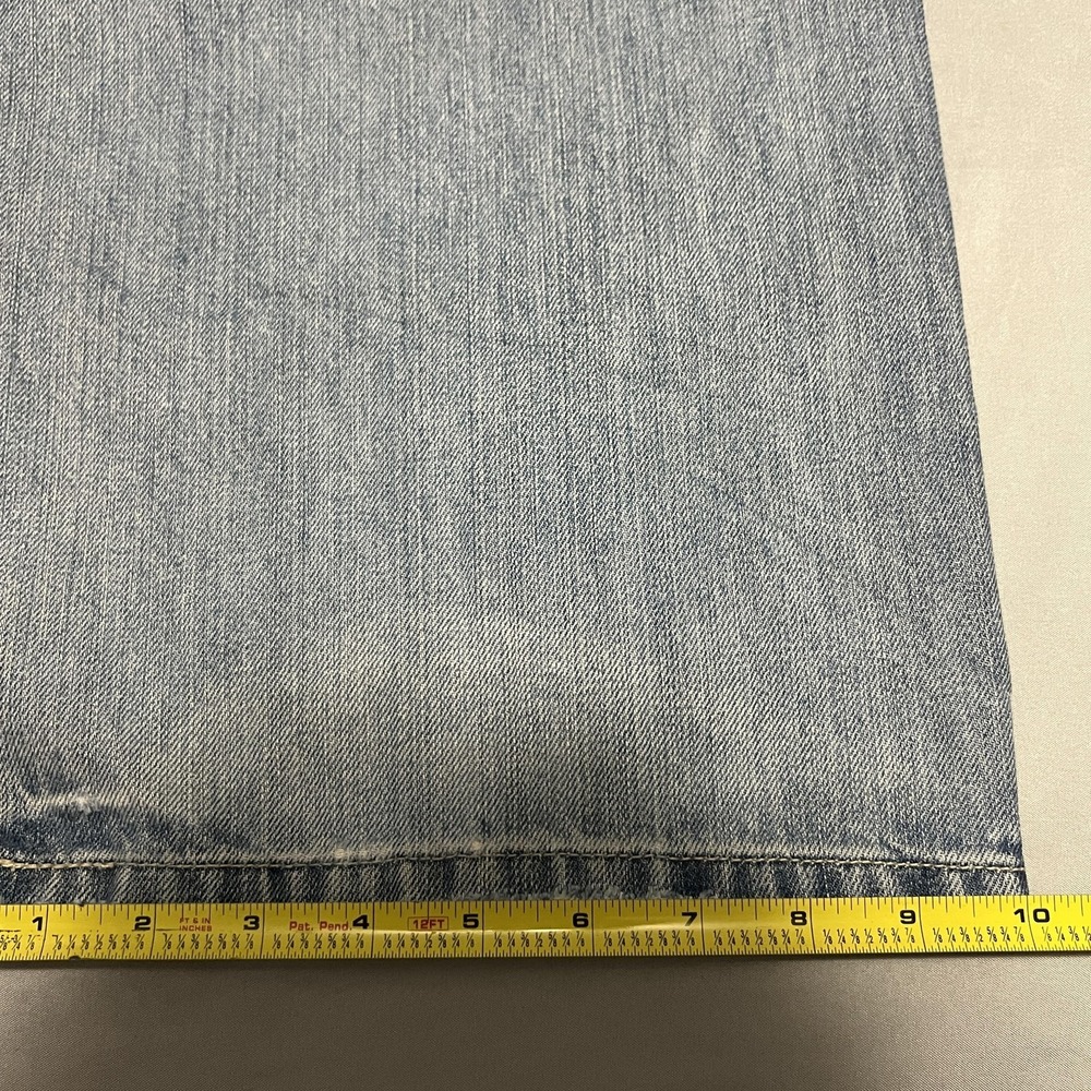Levis SilverTab Baggy Jeans Mens 38x30 Blue Wash Relaxed Wide Leg Distressed - Picture 7 of 8